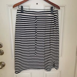 Striped pencil skirt by 7th Ray.